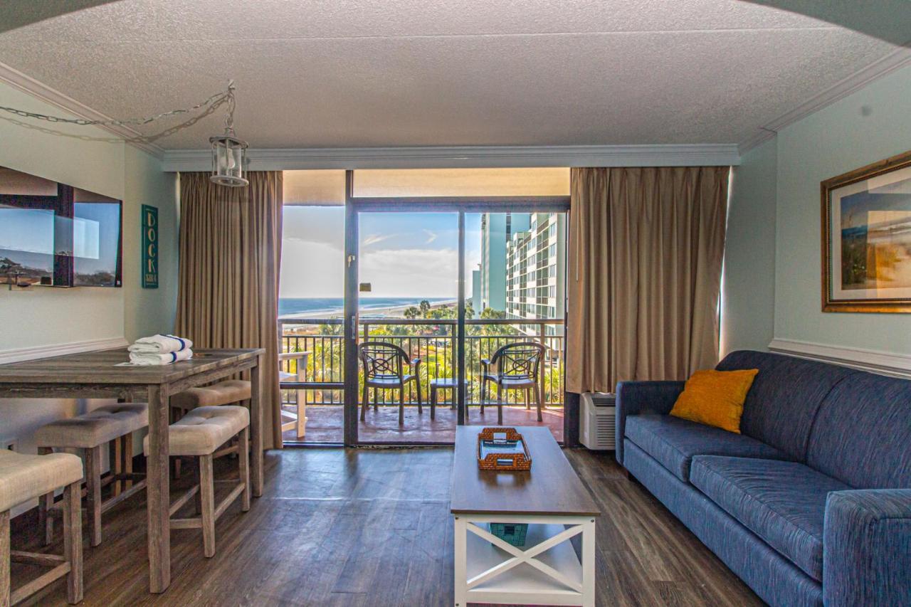 Oversized Ocean View Queen Suite With Beautiful Fireplace And Accents - Sleeps 4 Guests! Myrtle Beach Exterior foto