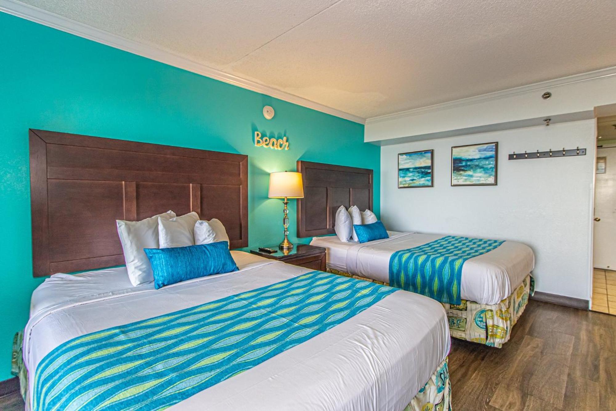 Oversized Ocean View Queen Suite With Beautiful Fireplace And Accents - Sleeps 4 Guests! Myrtle Beach Zimmer foto
